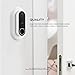 elago Wall Plate Designed for Google Nest Hello Wall Plate (White) - Compatible with Google Nest Hello Smart WiFi Video Doorbell, Use with Adjustable Wedge [US Patent Registered]