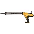 DEWALT 20V MAX* Cordless Caulking Gun, Sausage Pack, 300-600ml, Tool Only (DCE580B)
