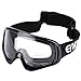 ENKEEO Motorcycle Goggles ATV Dirt Bike Off Road Racing MX Goggles Dust Proof Bendable Eyewear for Cycling Motocross Skiing