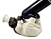 Ebros Black Head Chef Baker Bistro Cooking With Wine and Love Wine Oil Bottle Holder Figurine