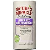 Nature's Miracle Just for Cats Odor Destroyer Litter Powder, 20 oz