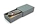 Maple Wood Antique Style 16GB Flash Drive -Vintage Collection USB 2.0 16 GB Thumb Drive - Stained in Nightshade Black - Inserted into Super strong hand made paper box with Raffia grass inside