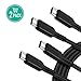 USB-IF Certified USB C Cable, USB Type C to C Cord, Charging Compatible with MacBook Pro 2018 MacBook Air iPad Pro, Galaxy S9 Note 9, Nintendo Switch, Pixel 3, Power Delivery 100W 9.9ft - 2 Pack