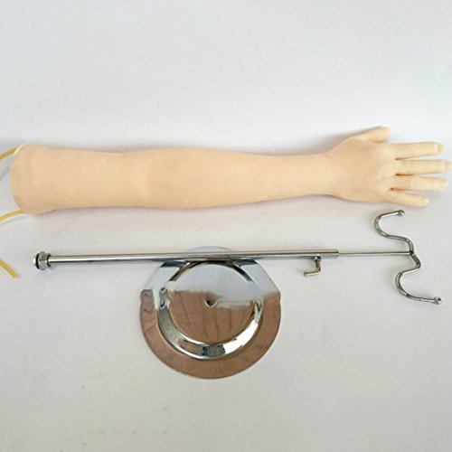 Zorvo iv practice arm- Venipuncture Practice Arm Ideal for Medical Simulation - Life like Venous Arm for Venipuncture & Phlebotomy Training For Teach Education Adult