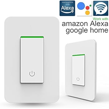 Smart Wi-Fi Light Switch, Wireless Wall Switch Compatible