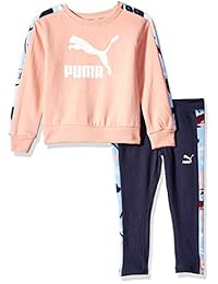 Conjunto de polainas y leggings para niñas pequeñas PUMA