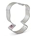 Woman's Head / Face Cookie and Fondant Cutter - Ann Clark - 4.1 Inches - US Tin Plated Steel