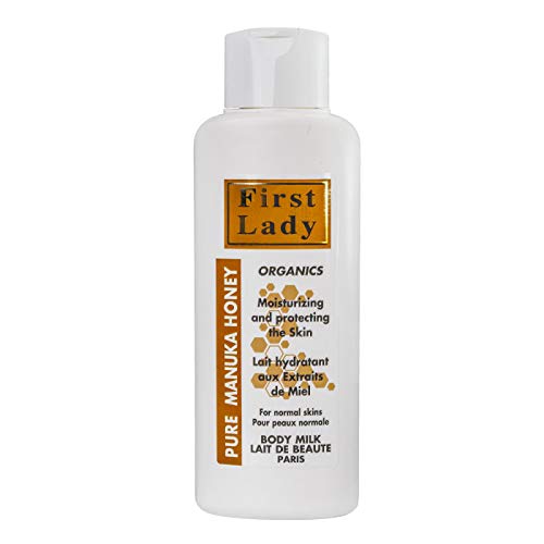 First Lady Manuka Honey Body Lotion 750ml – Deep Moisturising Cream for Dry Skin, Hydrating & Nourishing, Smooth & Soft Skin, Daily Use for All Skin Types