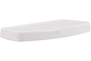 American Standard 735122-400.020 Cadet 10 Inch Toilet Lid for Right-Height and Compact Models, White (17.31"L x 7.5"W)