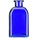 Glassnow C6054G15-N 12 Piece 8.5 oz Roma Glass Bottle Without Cork, Cobalt Blue