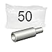 AlcoHAWK Mouthpieces - for use with AlcoHAWK PRO FC, AlcoHAWK CA2010 and AlcoHAWK Avanti, 50 Count
