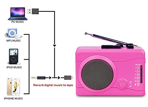 1 DIGITNOW+Cassette+Personal+Recorder+Wireless
