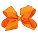 QingHan 4.5 inch Hair Bows For Girls Clips Grosgrain Ribbon Boutique bow Babies Teens Kids Toddlers Pack Of 20
