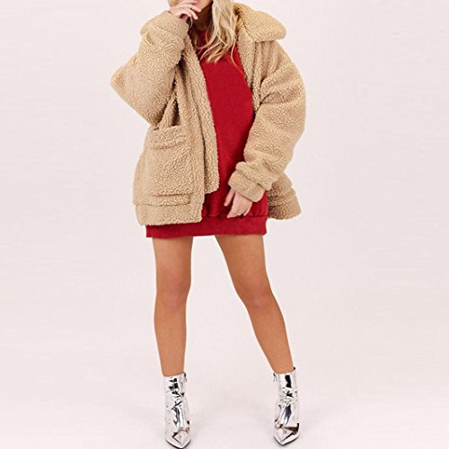 image for Tsmile Women Coat Clearance Fashion Winter Cashmere Overcoat Sweater W