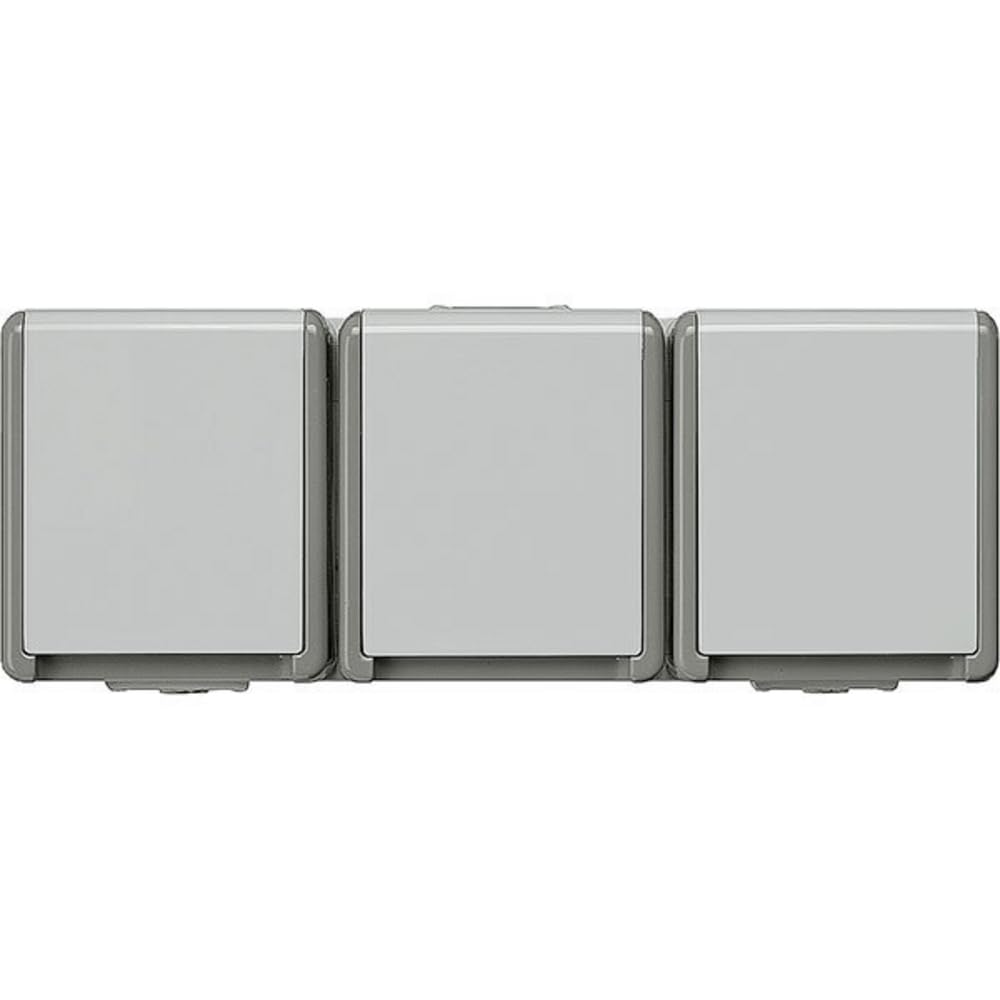 Siemens 5UB4731 Delta Schuko Sockets 3-Way Horizontal