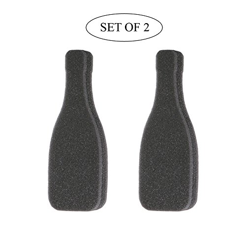 Champagne Flute & Wine Glass Cleaning Sponges, Set of 2