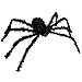 AOJOYS Halloween Scary Giant Spider 6.6 Ft. 200cm Fake Large Hairy Spider Props Outdoor Decor & Yard Decorations