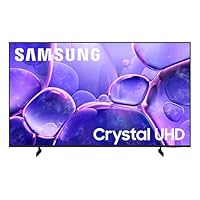 Samsung 43-Inch Class Crystal UHD U8000F 4K Smart TV (2025 Model) Endless Free Content, Crystal Processor 4K, MetalStream Design, Knox Security, Alexa Built-in