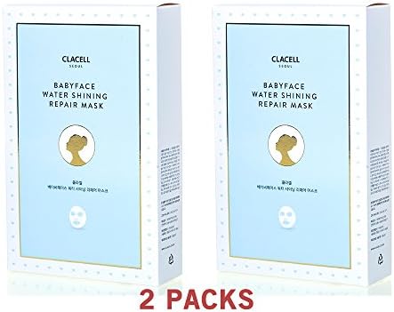 CLACELL BEST KOREAN FACE MASK with 3 Step Repair Mask (2 packs)