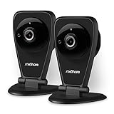 meShare Security Camera 1080p - Home Camera Wireless Cloud Cam System with Two Way Audio, Night Vision and Smart Motion Alerts, Seniors, Pet, Baby Monitor, Works with Alexa (2 Pack)