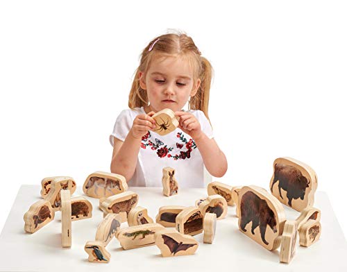 3 TickiT+Wooden+Forest+Animal+Blocks
