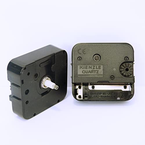 Neuf de remplacement Kienzle Euroshaft Mécanisme de mouvement d'horloge à quartz Moteur DIY Fixation (longueur totale de la tige 22 mm)