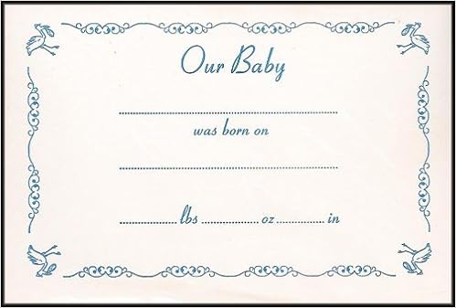 amazon birth announcements