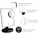 Usnaturals LED Lighted Makeup Mirror with Lights +Removal 10x Magnification Spot+Free User Guide-Tabletop Cosmetic Shaving Mirror