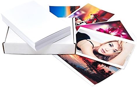 Matte photo paper 100 sheets for inkjet printers 4x6 inches 9.5 mil paper, 230gsm