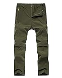 Girls Convertible Cargo Pants, Girl's Casual Outdoor Quick Dry Waterproof Hiking Climbing Convertible Pant