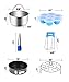 Fopurs Pressure Cooker Accessories Set, Compatible with Instant Pot 5,6,8 QT, Steamer Basket, Egg Bites Mold, Springform Pan, Egg Rack, 4 Cooking time Magnets, Dish Clip, Silicone Mitts and More