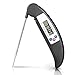 Boomile Instant Read Cooking Thermometer Digital Food Meat Thermometer with Foldable Long Probe for Kitchen, Grill, BBQ, Smoker, Milk, Baking, Bath Water
