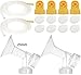 Nenesupply Compatible Pump Parts for Medela Pump In Style Breastpump PISA 2 Small 21mm Breastshield 4 Valve 8 Membrane 2 Tubing Not Original Medela Pump Parts Not Original Medela Breastshield