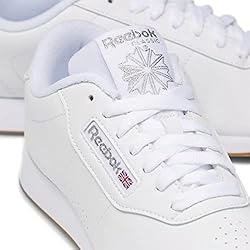 Reebok Women's Princess Fashion Shoes, White/Gum, 7.5