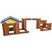 Lincoln Logs Wolf's Lodge - 92 Pieces