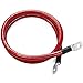 Spartan Power Red 3 Foot 4 AWG Battery Cable, Positive Only 5/16