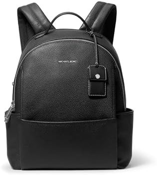 Amazon.com: Michael Kors Men's Malone Backpack, Silver-Tone