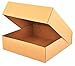 SCT Kraft Window Bakery Boxes, 9 x 9 x 2.5, Brown, Paper, 200/Carton