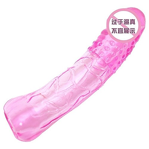 sandywident Fashion Sex Toys Men's Crystal Condoms Lengthen Enlargement Lasting Silicone Sleeve Sex Toy