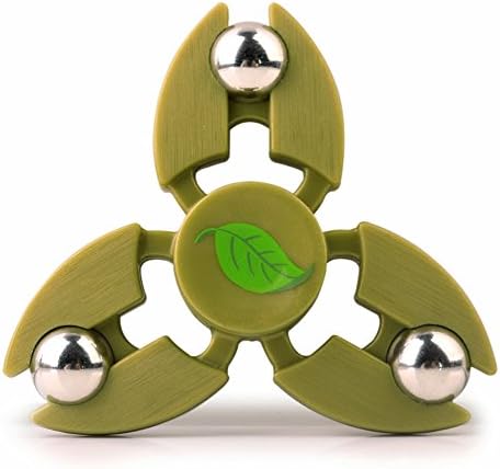 Spinner Stress Reducer Fidget Toys, The Anti-Anxiety 360 Spinner Helps Focusing Fidget Toy High Speed Decompression Focus Gift for Children Adults (Gold)