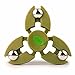Fidget Hand Play Spinner Toys, 2017 Brighting Chrome Steel Ball Counterweight 360 High Speed Decompression Focus Gifts for Children Adults Spin 3-5 Mins (Gold)