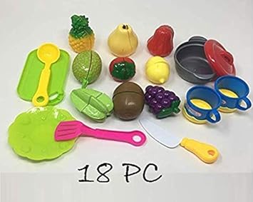 sliceable fruits vegetables set