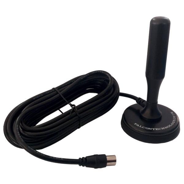 Falcon Portable Magnetic Mount DTV Aerial for Caravans and Motorhomes (Non-Amplified)
