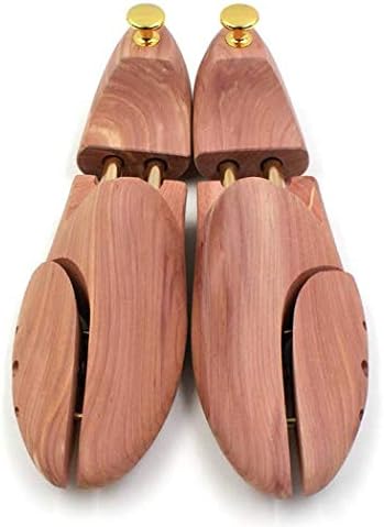 Caldo シューキーパー シューツリー レッドシダー 木製 22cm 29cm対応 脱臭 除湿 香り 臭い中和 伸縮機能 型崩れ防止 可調節 メンズ レディース 革靴 スニーカー 内寸22 1cm