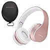 PowerLocus-Wireless-Bluetooth-Over-Ear-Stereo-Foldable-Headphones-Wired-Headsets-Noise-Cancelling-with-Built-in-Microphone-for-iPhone-Samsung-LG-iPad-Rose-Gold PowerLocus Wireless Bluetooth Over-Ear Stereo Foldable Headphones, Wired Headsets Noise Cancelling with Built-in…