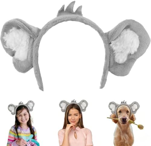 Conjunto De Diadema Y Pajarita Con Cola De Animal, Disfraces De Dibujos Animados Para Ninos Para Presentaciones En Baile De Graduacion Amarillo Oscuro Conjunto De Diadema Y Pajarita Con Cola De Animal, Disfraces De Dibujos Animados Para Ninos Para Presentaciones En Baile De Graduacion Amarillo Oscuro