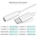 COOYA USB C to 3.5mm Adapter for OnePlus 7T USB C Headphone Jack Adapter DAC Chip Pixel 4 XL Audio Adapter USB C to Aux Auxiliary Adaptor for Google Pixel 2XL 3 4, OnePlus 7T Pro 7 Pro, iPad Pro 11thumb 4