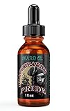 BlackBeard's Pride Bay Rum Scent Beard and Mustache Oil - 1 oz