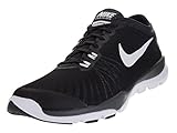 Nike Womens Flex Supreme TR 4 Black/White-Anthracite-Stealth Ankle-High Cross Trainer Shoe - 6M