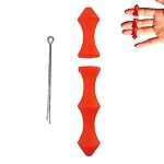 Futaba Archery Bowstring Finger Saver Tab – Red